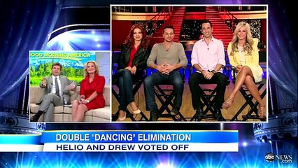 Helio Castroneves & Chelsie Hightower - Double Elimination on GMA