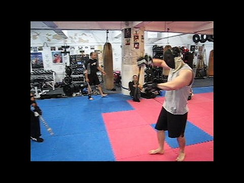 Eric vs Simon - Single Stick Sparring - October 7 - 2010