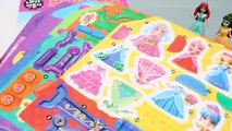 공주 궁전 만들기 겨울왕국 엘사 신데렐라 장난감 Paper Castle Disney Princess Frozen Elsa Ariel Dolls Toys