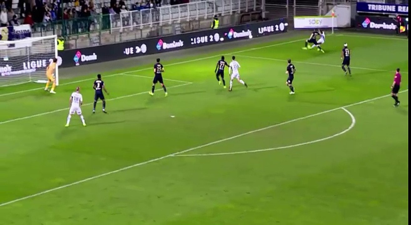 AJ Auxerre 1-2 Stade De Reims - Tous Les Buts Exclusive (03/03/2017) / LIGUE 2