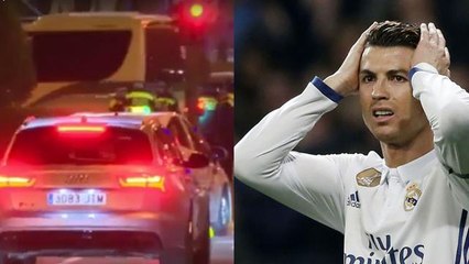 Cristiano Ronaldo Runs a Red Light IN FRONT OF THE COPS... and It's Okay