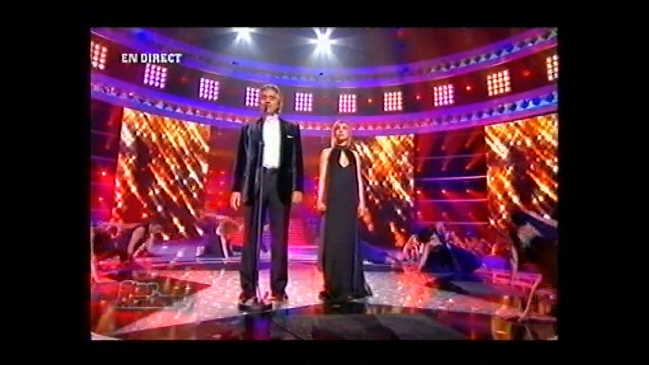 Star Académy 2008 - Andréa Bocelli et Maryline - Vivo Per Lei