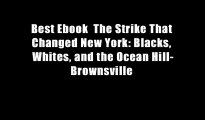 Best Ebook  The Strike That Changed New York: Blacks, Whites, and the Ocean Hill-Brownsville