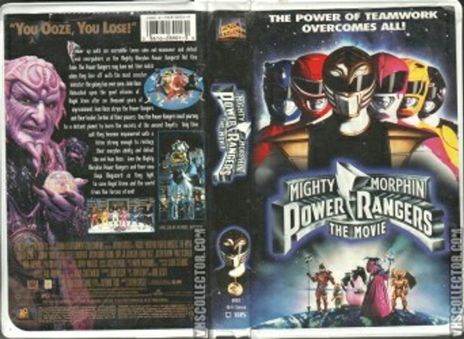 VHS Mighty Morphin Power Rangers The Movie VHS Format, 44% OFF