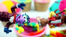 Play doh Helado de Cucurucho Sorpresa Juguetes de Disney Sofia la Primera de Peppa Pig Finding Dory Nur