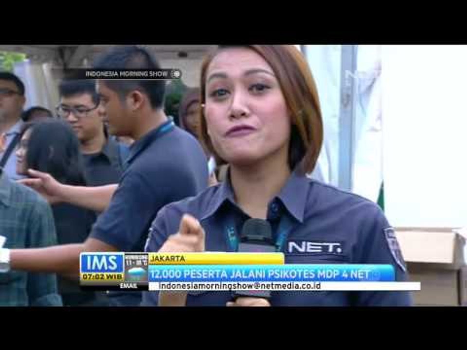 Persiapan Seleksi MDP4 NET  di Istora Senayan - IMS