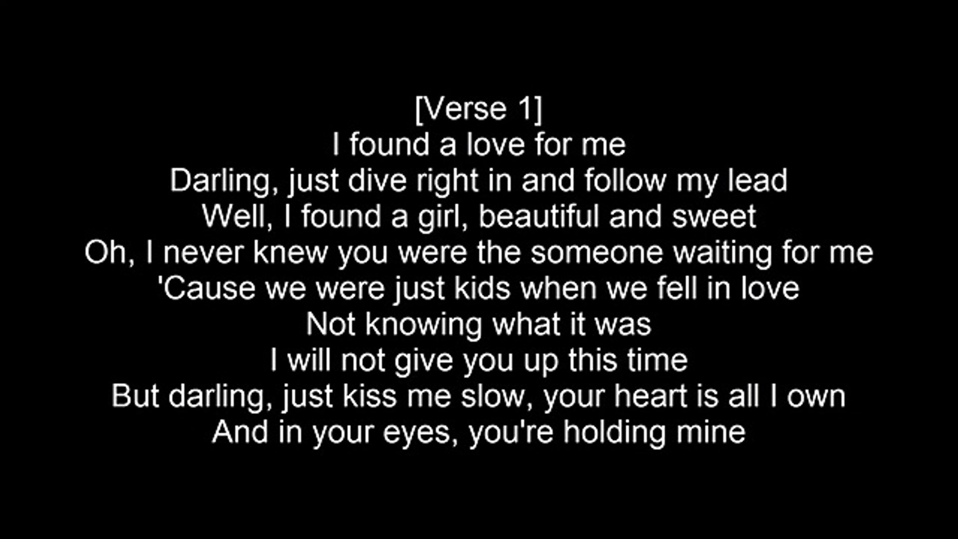 Parole Perfect Ed Sheeran Traduction