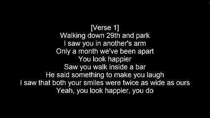 Ed Sheeran - Happier (Lyrics)