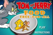 Tom and Jerry Food Free For All (Food Fight) - Tom and Jerry Cartoon Gameplay Movie