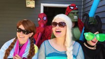 Frozen Elsa Turns Into Joker vs Bad Baby Dragon Fun Superhero Kids In Real Life In 4K