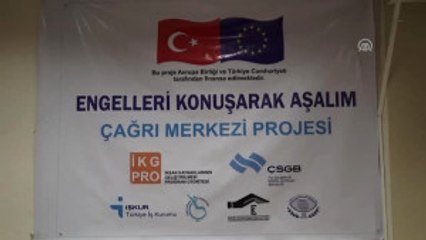 Engelleri Konuşarak Aşalım Çağrı Merkezi Projesi