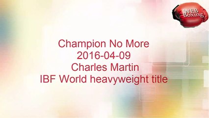 Boxing Champion No More All Knock Out