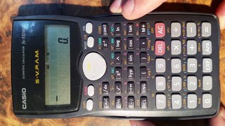 Multiplicación de matrices.  ¿Cómo utilizar una calculadora científica Casio fx-570MS?