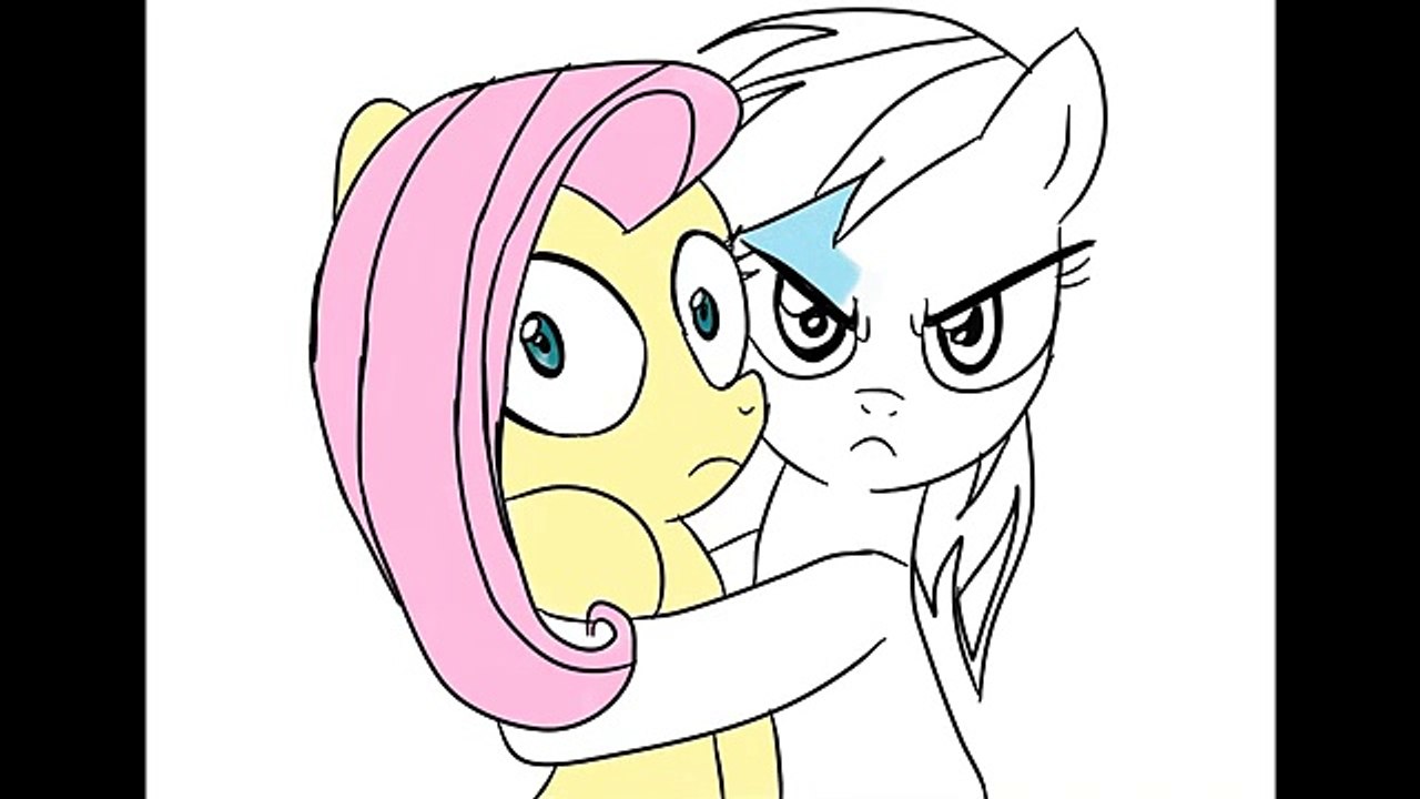 Mi Pequeño Pony Para Colorear Libro De Equestria Girls Rainbow Dash, Twilight Sparkle, Fluttershy