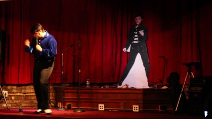 Richard Wolfe sings 'Devil In Disguise' Elvis Week 2016