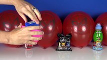 EXPLODING Spiderman Surprise Balloons - Surprise Eggs - FNAF Surprise