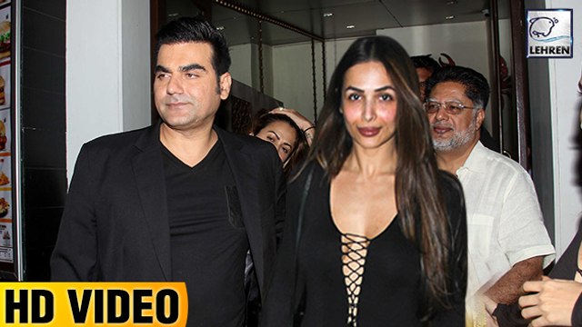 Arbaaz Khan And Malaika Arora Together At A Birthday Party