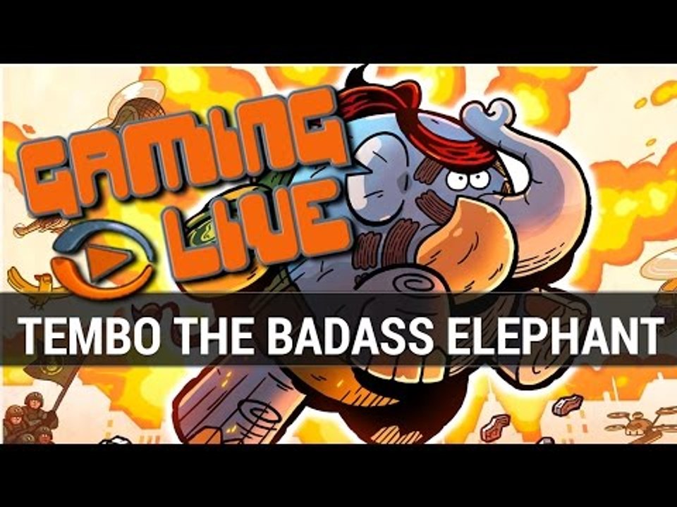 Tembo The Badass Elephant : Gaming Live  - Game...