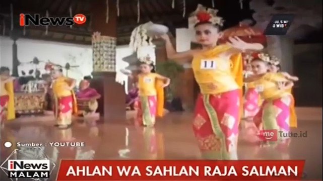 Kedatangan Raja Salman akan Disambut Tari Pendet