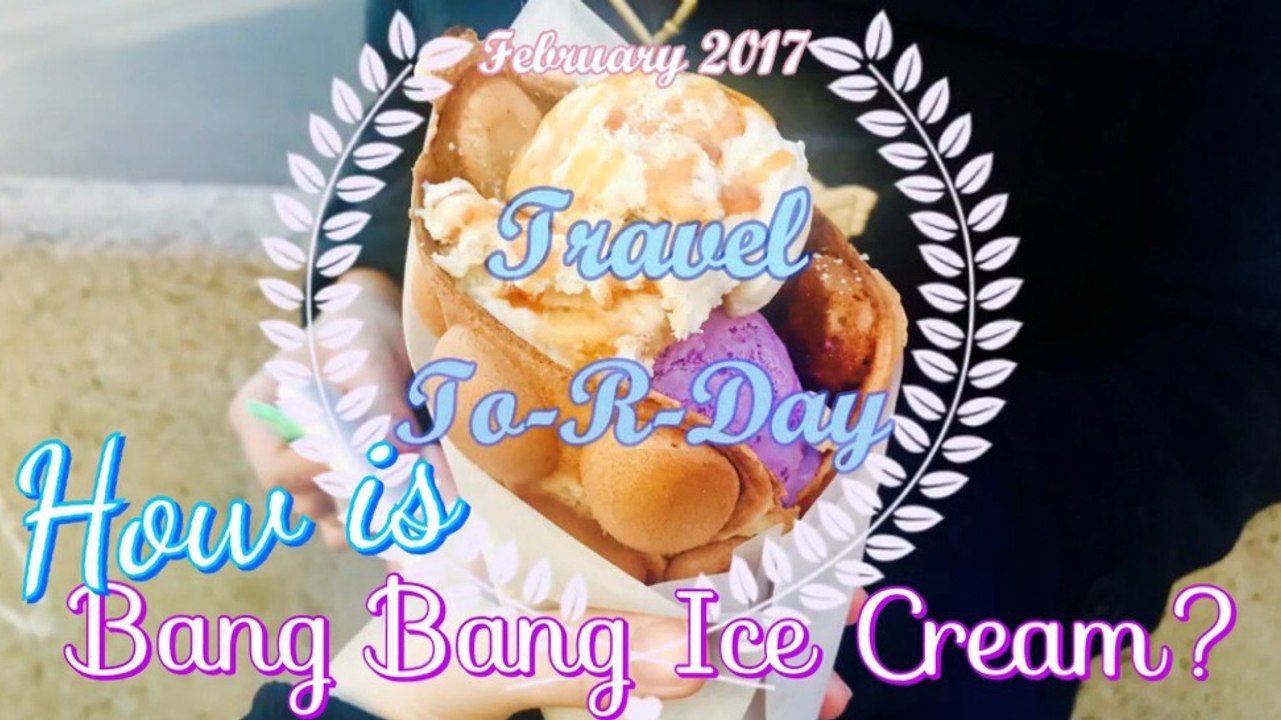 [Travel ToRday] A Sunday Visit to Toronto's Famous Big Bang Ice Cream and Bakery