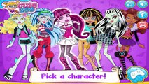 Monster High DIY Uñas Monster High Juegos Para Niñas Juego Completo HD