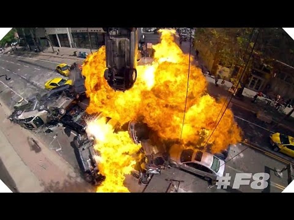 "La Séquence des Voitures ZOMBIES" - FAST AND FURIOUS 8 (2017)