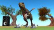 Loco de Dinosaurios de Baile Corto 3D de la Película | el Cangrejo de los Ataques de los Dinosaurios Divertidos dibujos animados Compilación
