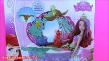 CONGELADOS ELSA SIRENA Da Ariel la Flor Duchas Bañera de Disney de la Princesa Anna y El Mike