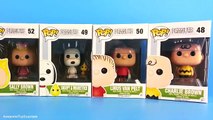 The Peanuts Movie Funko Pop Vinyl Characters Charlie Brown, Lucy, Snoopy, Linus Cookieswir