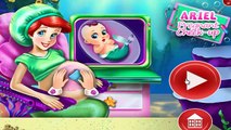 Disney Princess Apple White Ariel Super Barbie Pregnant Check Up Compilation Video Games