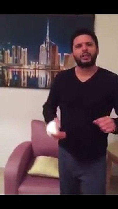 Shahid Afridi Injured