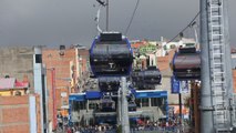 Bolivia inaugura en la ciudad de El Alto la línea de teleférico de mayor longitud