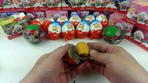 New Kinder Party Surprise Eggs / Unrapping Toys Fun!!