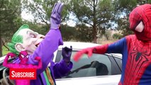 Super Car Motorbike Elsa Accident Spiderman rescue timely Police Baby Joker Pranks Funny S
