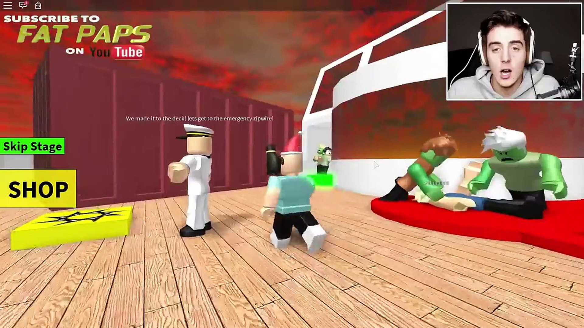 escape and subscribe the fat paps obby roblox