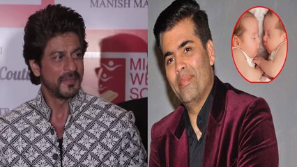 Shahrukh Khan Very Happy On Karan Johar Becoming A FATHER!
