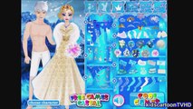 Frozen Película Completa inspirado en los Juegos de Frozen Elsa Diseño de Vestido de Novia