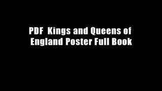 PDF  Kings and Queens of England Poster Full Book
