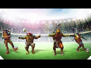 NINJA TURTLES 2 - La Team se met au Foot pour fêter l'Euro 2016 !