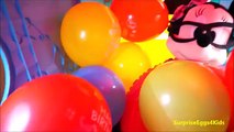 Worlds Biggest Balloon Pool with Kinder Surprise eggs hidden in the Balloons!