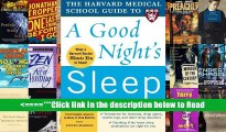 The Harvard Medical School Guide to a Good Night s Sleep (Harvard Medical School Guides) [PDF]
