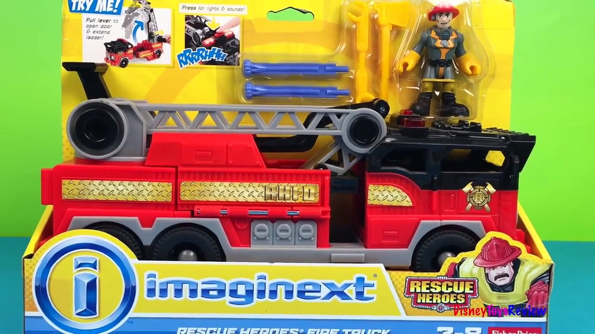 imaginext fire engine