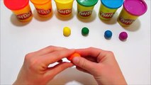 Play Doh Como hacer una paleta dulce Arcoiris Lollipop