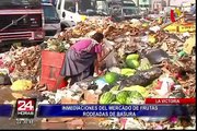 La Victoria: acumulación de basura cerca al Mercado de Frutas