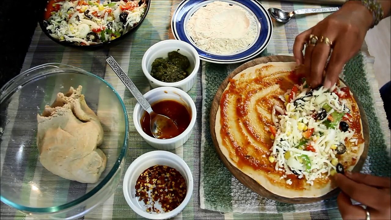 Pizza Paratha Recipes Indian Veg Brown Breakfast and Kids Lunch Box