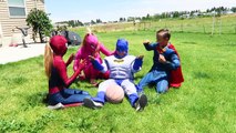 Супермен ребенок против Малефисента Эльза Бэтмен Человек-паук супергерой комиксов смешные шутки