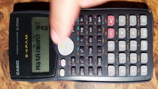 Suma de matrices.  ¿Cómo utilizar una calculadora científica Casio fx-570MS?
