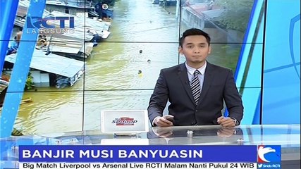 Banjir Rendam 4 Kecamatan di Banyuasin