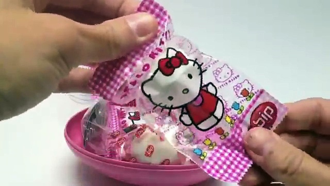 Play Doh BUBBLE GUPPIES SURPRISE EGGS Stacking Cups Pocoyo Disney Frozen HelloKitty Kinder