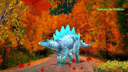 Stegosaurus Finger Family Nursery Rhymes For Children | Dinosaur Finger Family Rhymes